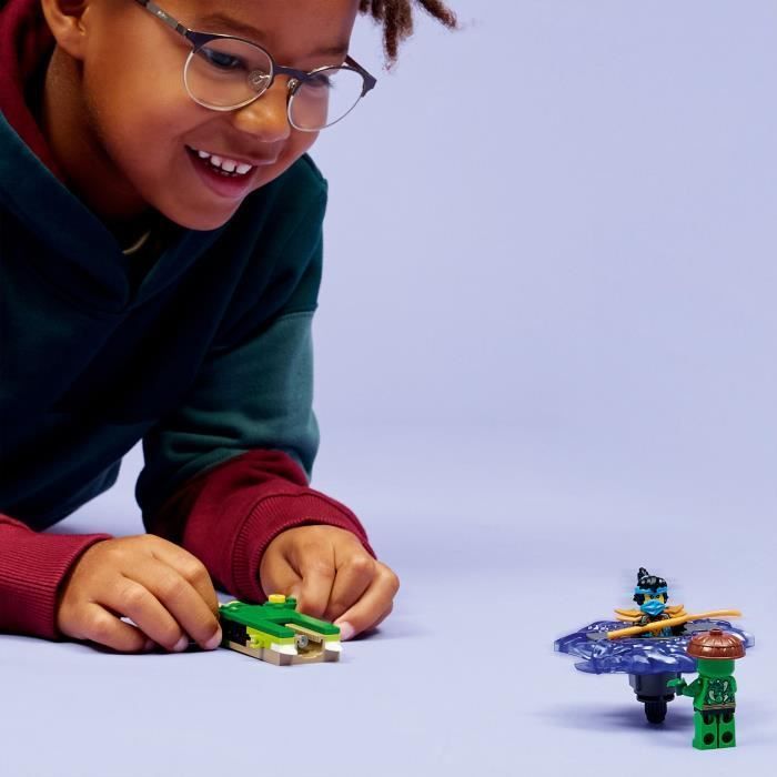 LEGO NINJAGO 71849 Nya contra el giro del monstruo mutante - Set de construcción para mayores de 6 años