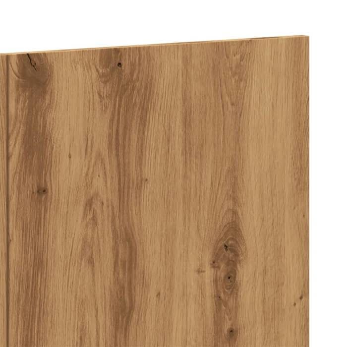 Cabecero de pared vidaXL, fabricado artesanalmente en madera de roble, cabecero para dormitorio, cabecero para cama doble 856831