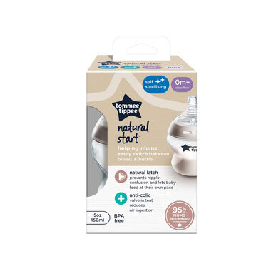 Biberón Tommee Tippee Natural Start 150 ml 0M 1 unidad 1 unidad