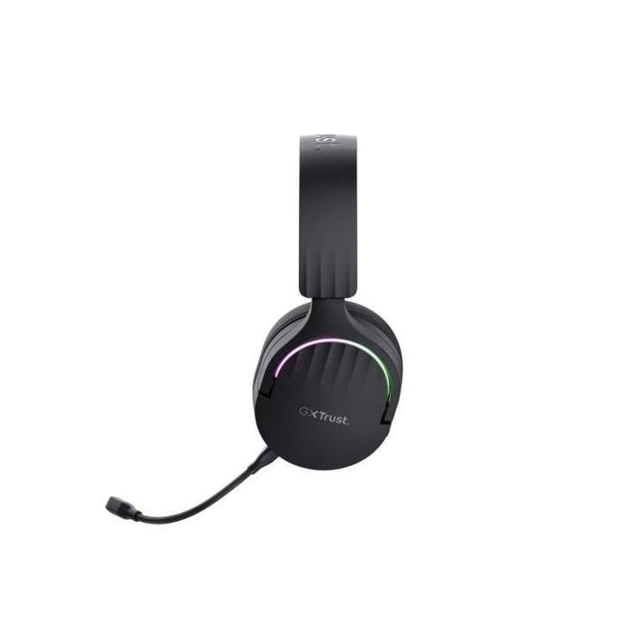 Trust GXT491 FAYZO Gaming Micro-casque supra-auriculaire Bluetooth Virtual Surround noir son surround, Mise en sourdine