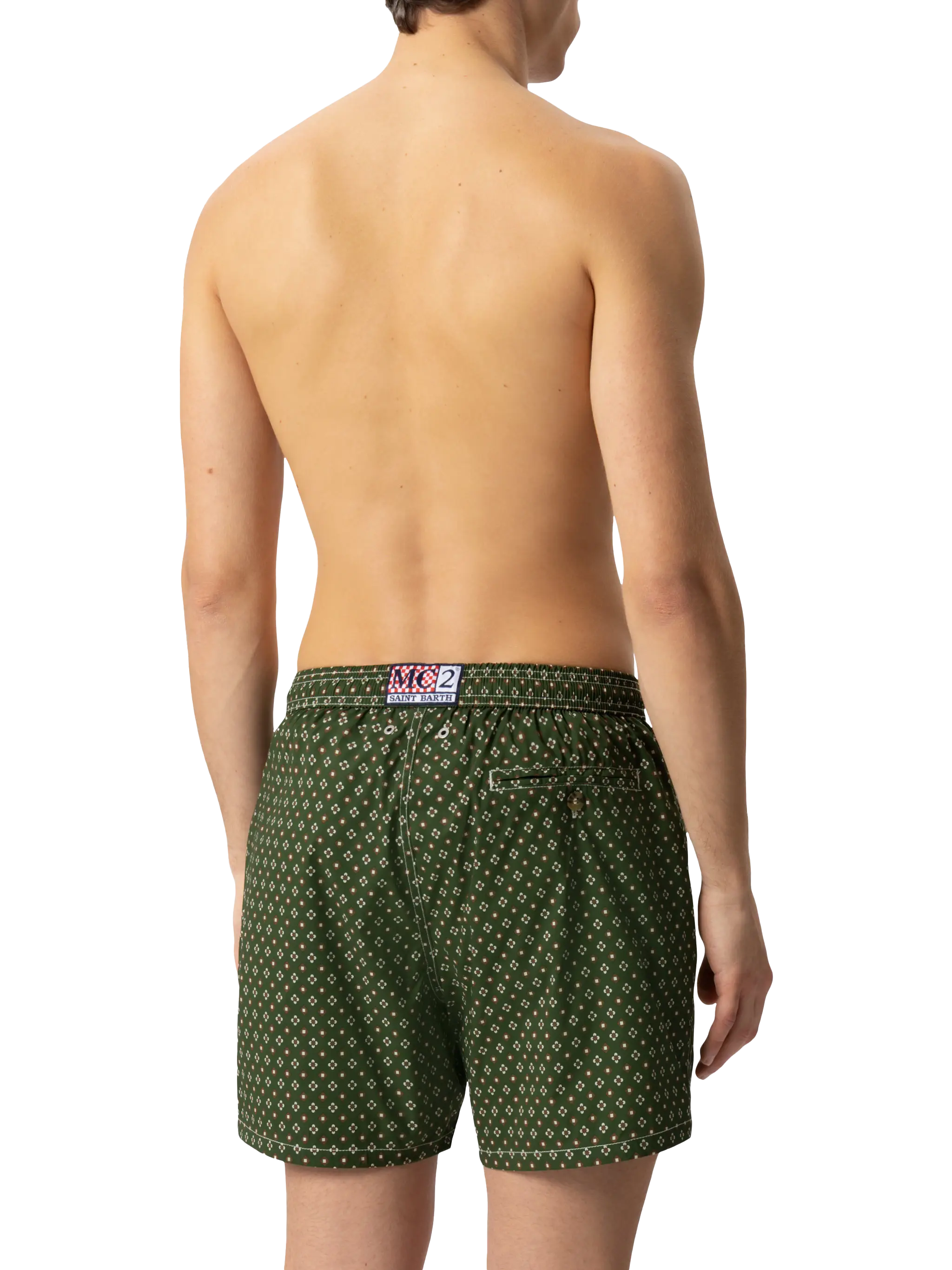 Comfortabel en licht badpak met strikjesprint