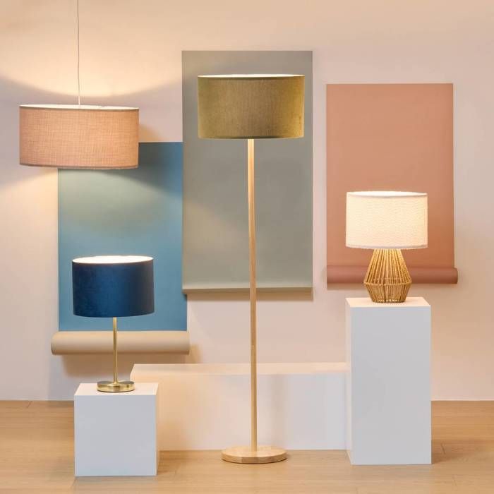 Beline lampshade, 40cm diameter, khaki green - Atmosphera Interior Designer