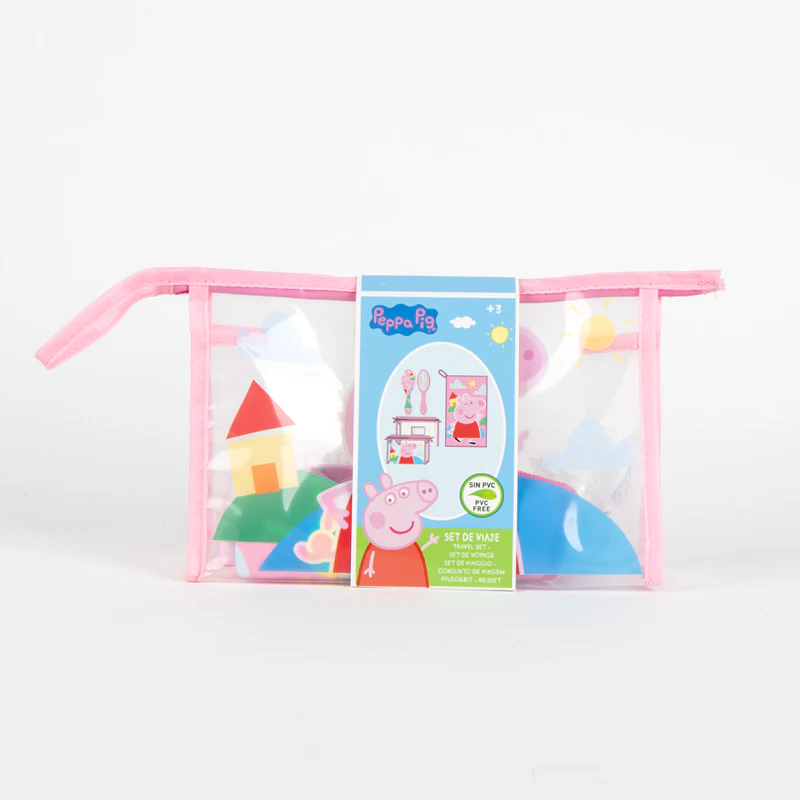 Conjunto de viagem Peppa Pig para crianças