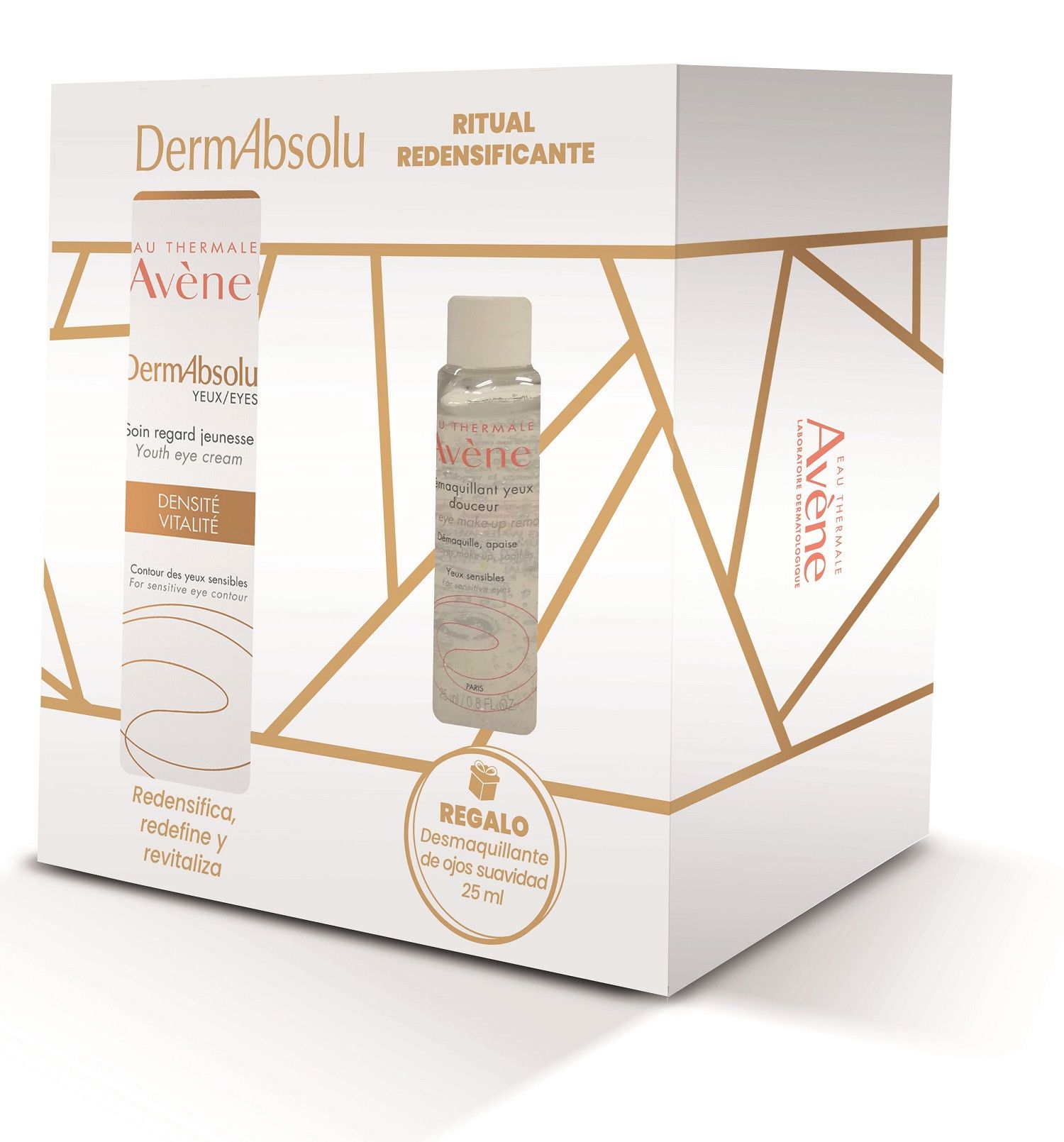 DermAbsolu подмлађујући скидач шминке за подручје око очију