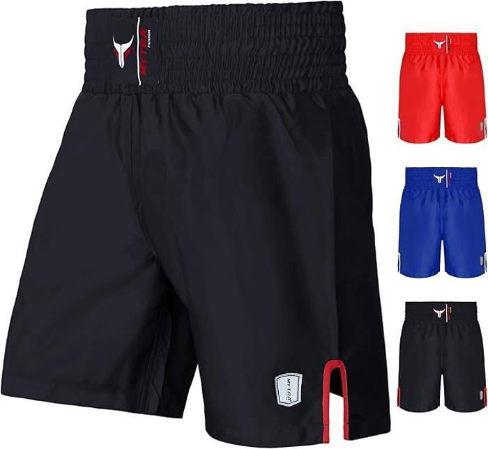 Short de boxe anglaise - Mytra Fusion - Noir - SFF-Skin - Respirant - Mixte