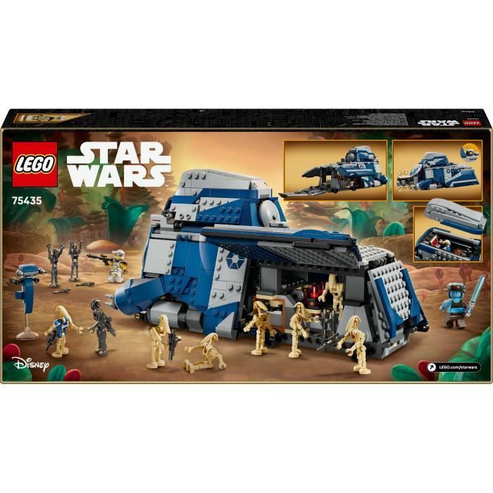 LEGO Star Wars 75435 Le Guerre dei Cloni La Battaglia Separatista di Felucia MTT