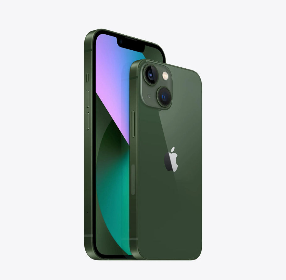 Apple iPhone 13 (128 GB, zelený)