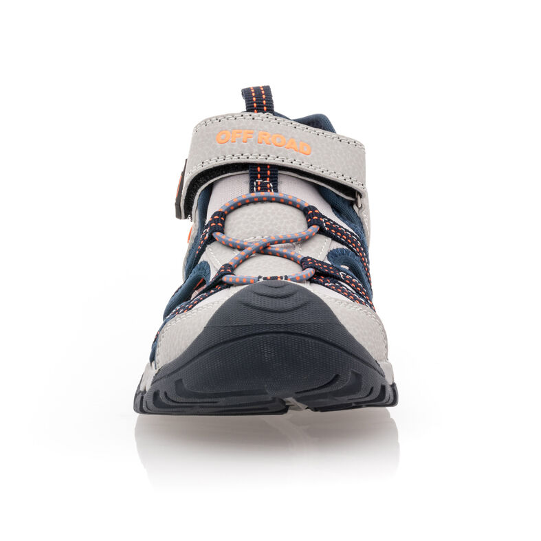 Sandalias grises para niño / Zapatos de punta abierta