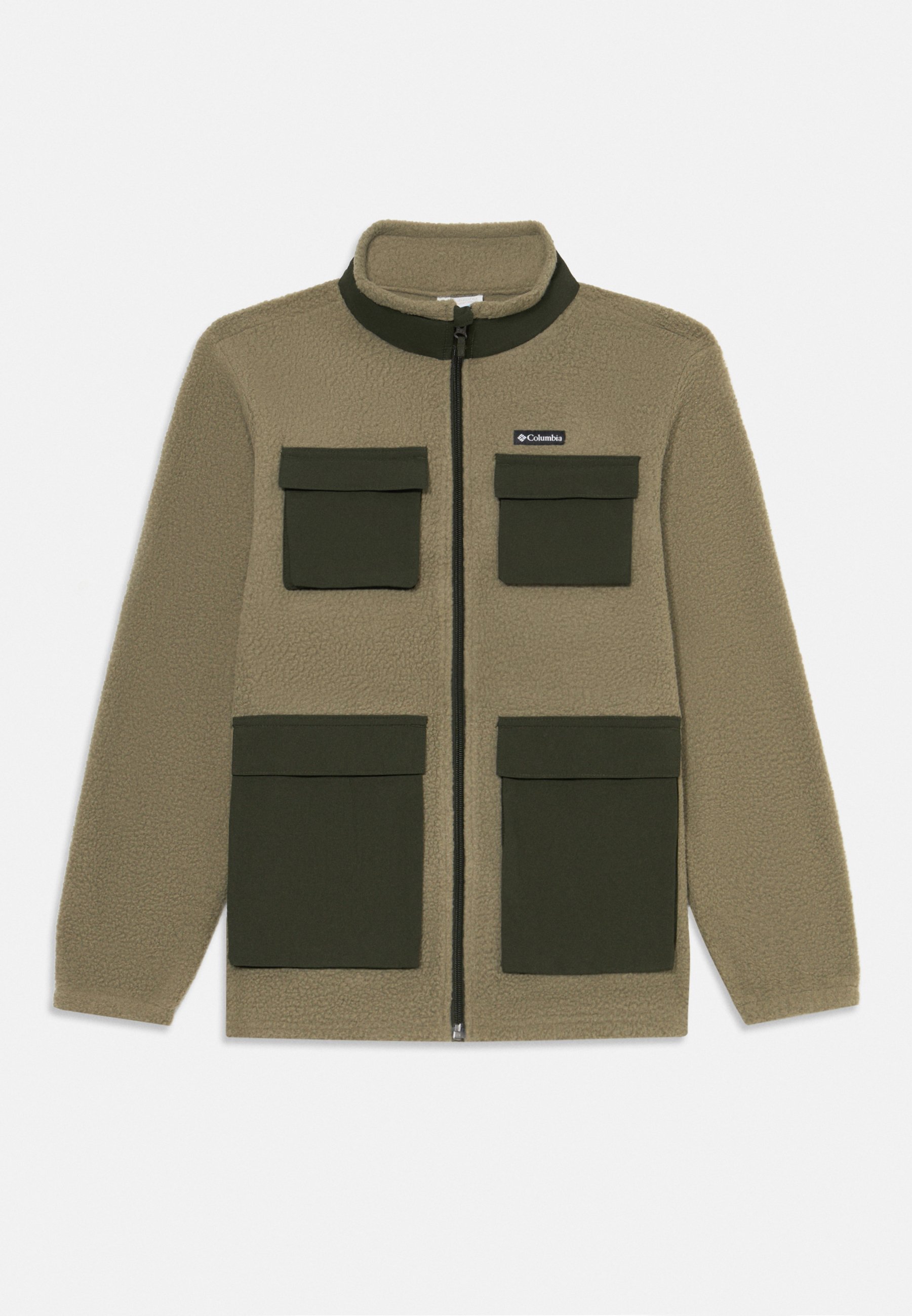 Columbia JASPER RIDGE FULL ZIP UNISEX - Giacca in pile - verde pietra/verde paesaggio