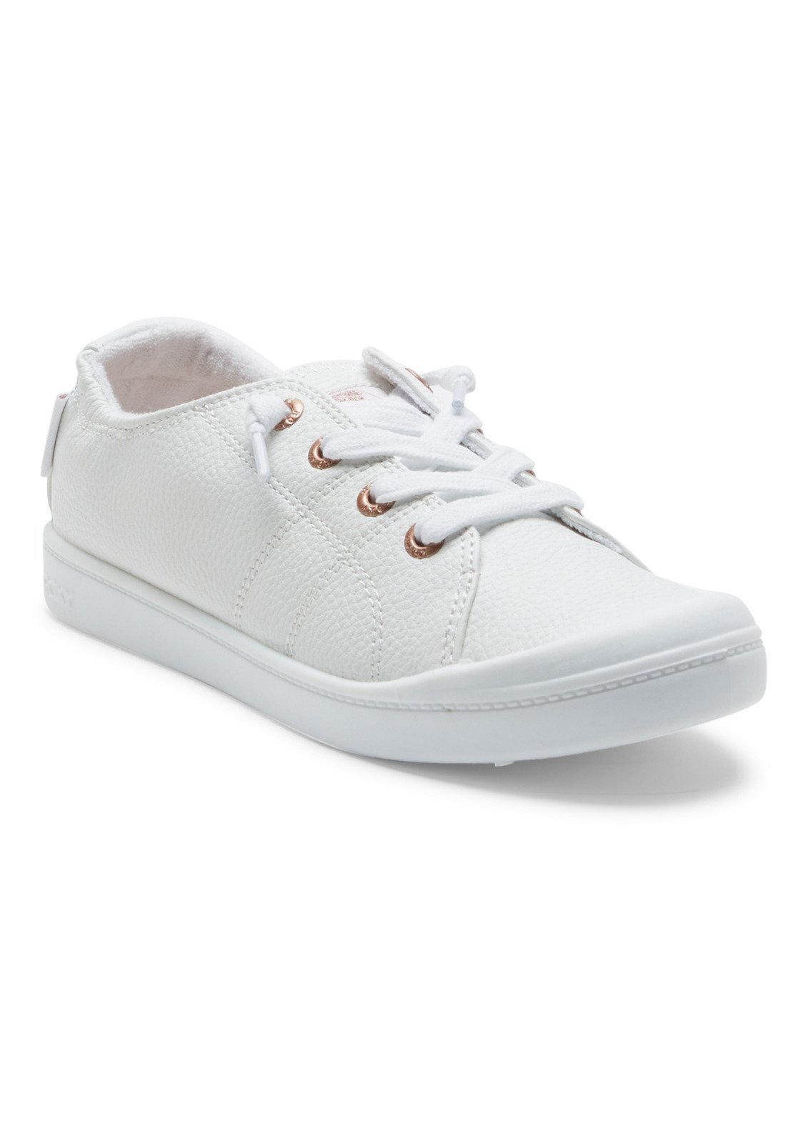 Roxy BAYSHORE PLUS LX - Lässige Schnürschuhe - weiß