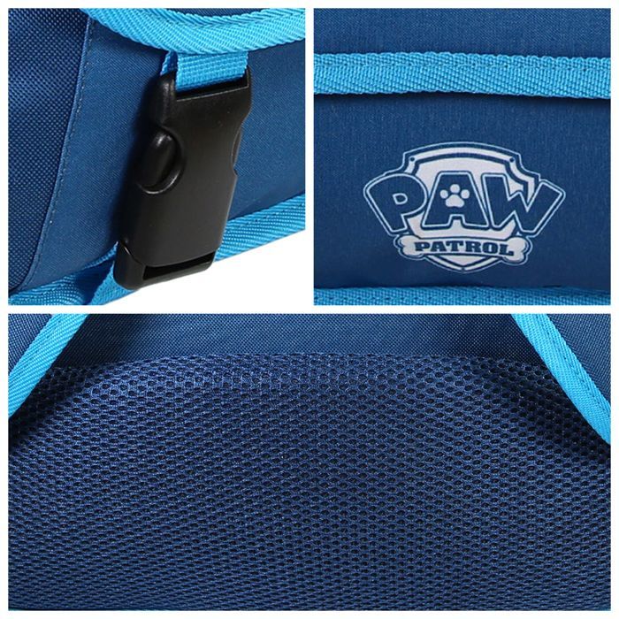 Bagtrotter - Pat'Patrouille -  Cartable 38cm  - Bleu - 2 Compartiments  - 1 Poche Sous Rabat - Bretelles Matelassés - Fond...