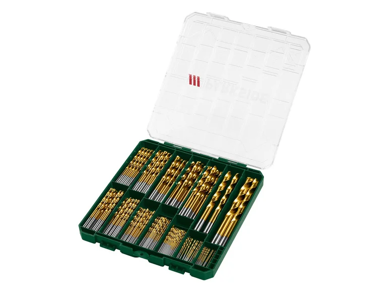 Conjunto de brocas PARKSIDE® HSS PBS 107 A7, 107 unidades