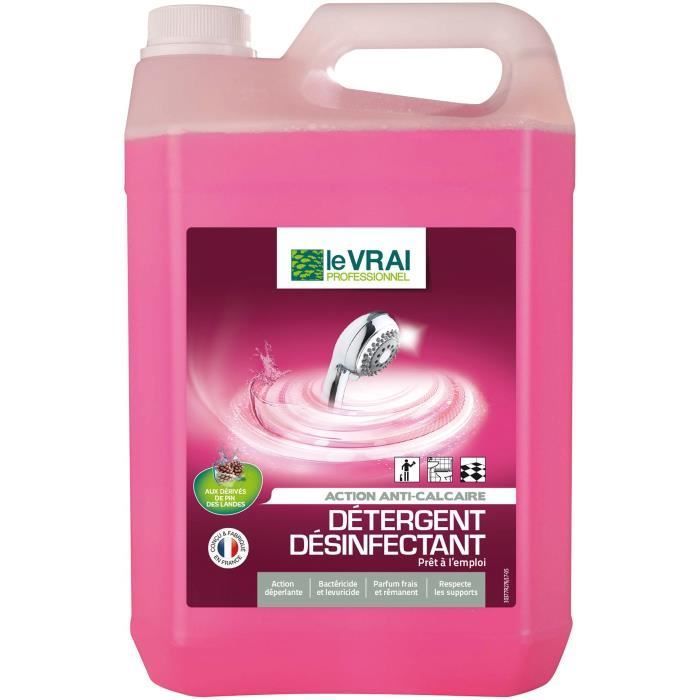 Detergente desinfectante superoloroso - 5 L