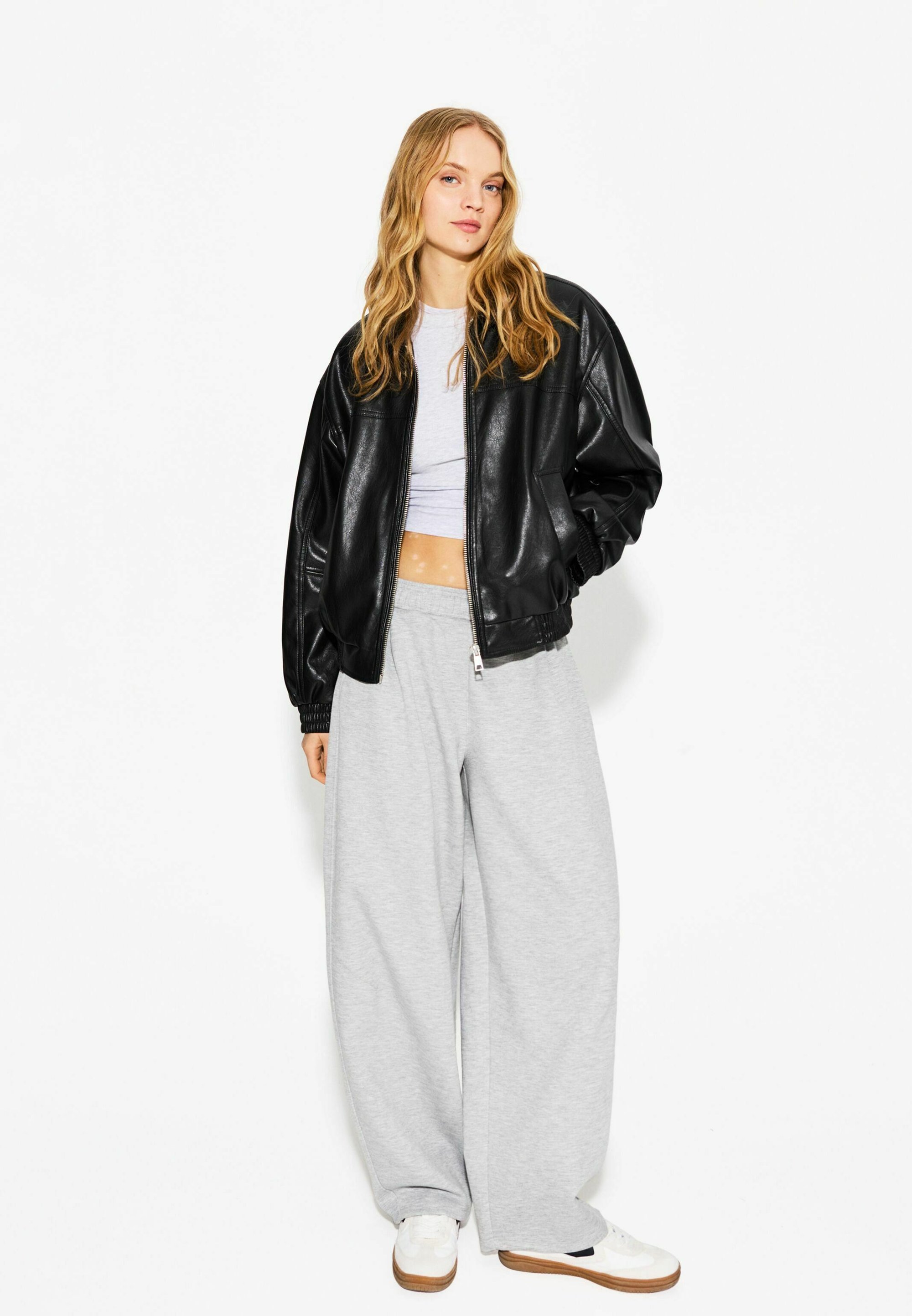 Giacca bomber Bershka - nera