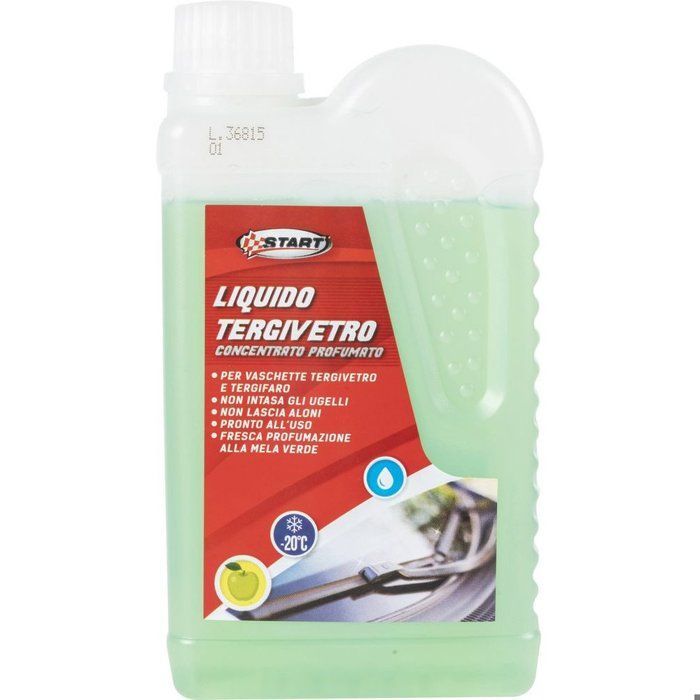Líquido limpiaparabrisas concentrado Start, aroma a manzana verde, -20 °C, 500 ml.