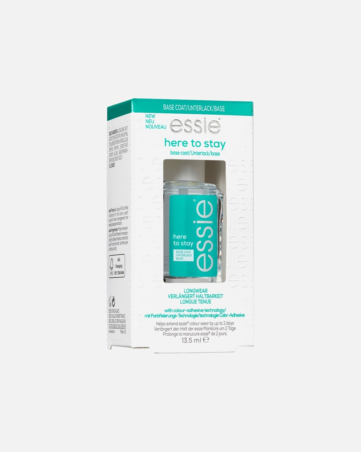 Podkladový a vrchný lak Essie Here To Stay - 13,5 ml