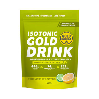 GOLDNUTRITION Suplemento Bebida Isotónica Limão e Lima      500 gr 500 gr
