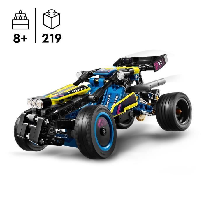 LEGO® 42164 Technic Maastoautokilpa-auto, Ralliauto, Kilpa-auton rakennuslelu