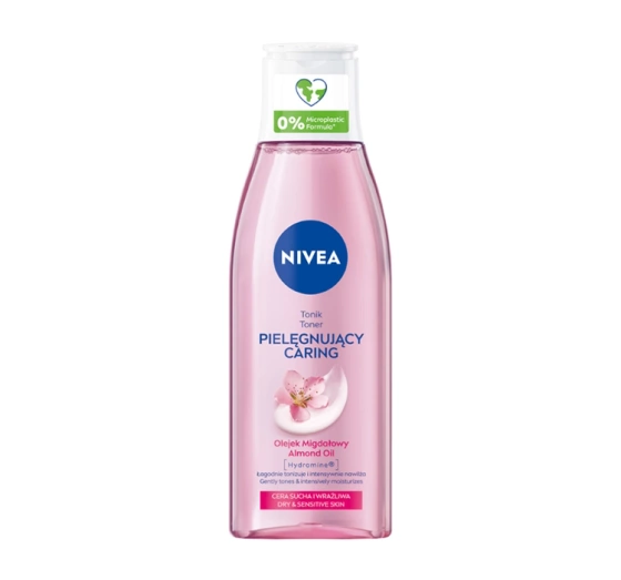 NIVEA łagodzący tonik do twarzy z olejkiem migdałowym cera sucha i wrażliwa 200 ml