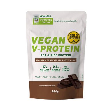 GOLDNUTRITION V-Protein šokoladas 240 gr 240 gr
