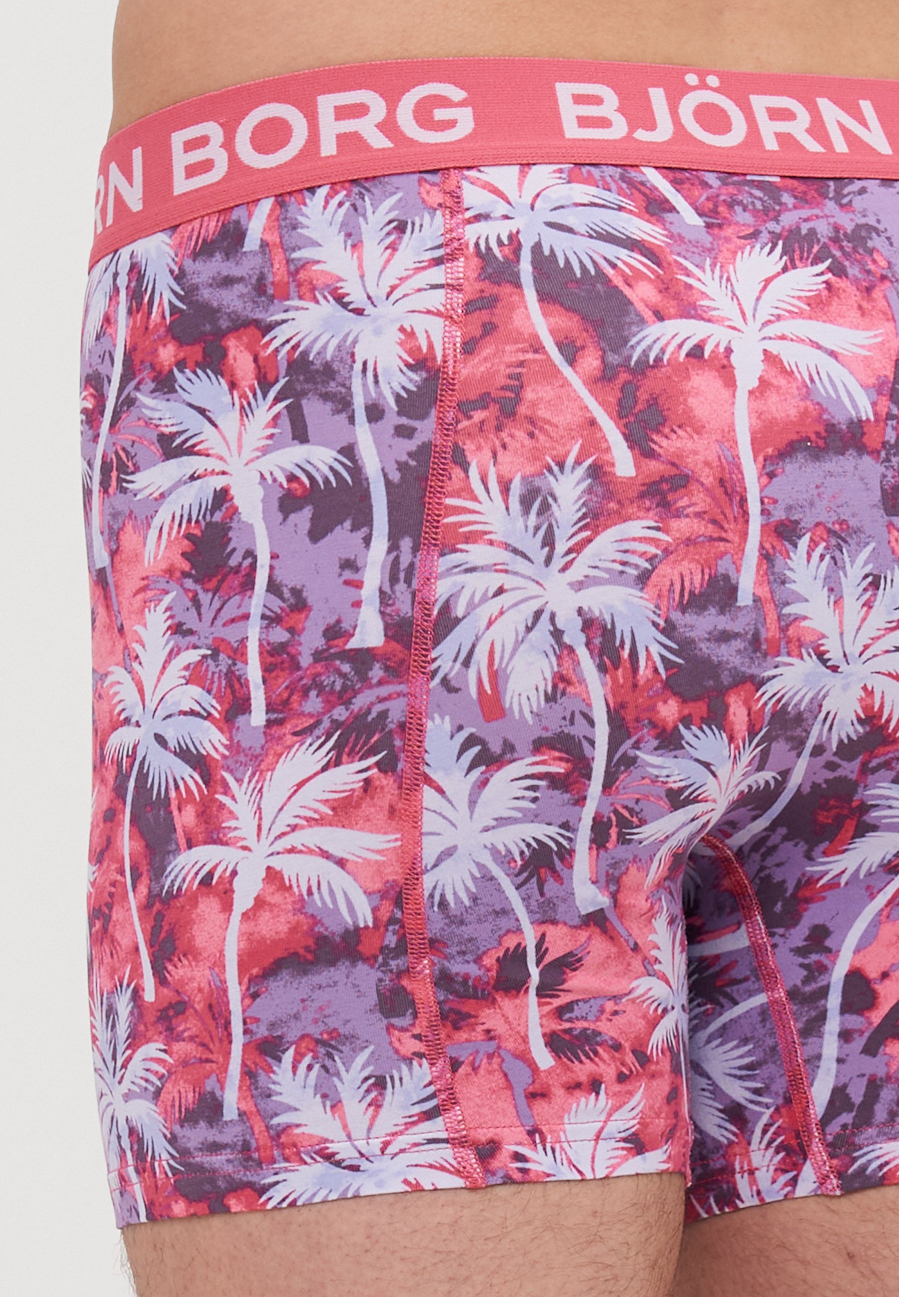 Lot de 3 shorts de bain Björn Borg - rose/violet/bleu foncé