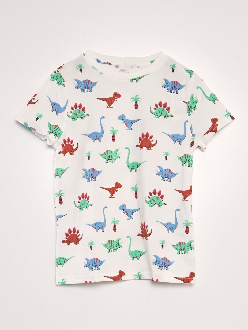 Camiseta estampada - BRANCA