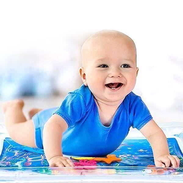 TAPIS D'EVEIL - AIRE D'EVEIL - Bébé Enfants - Tapis D'eau Gonflable - Tapis de Jeu Coussin - Jouets Éducation Précoce