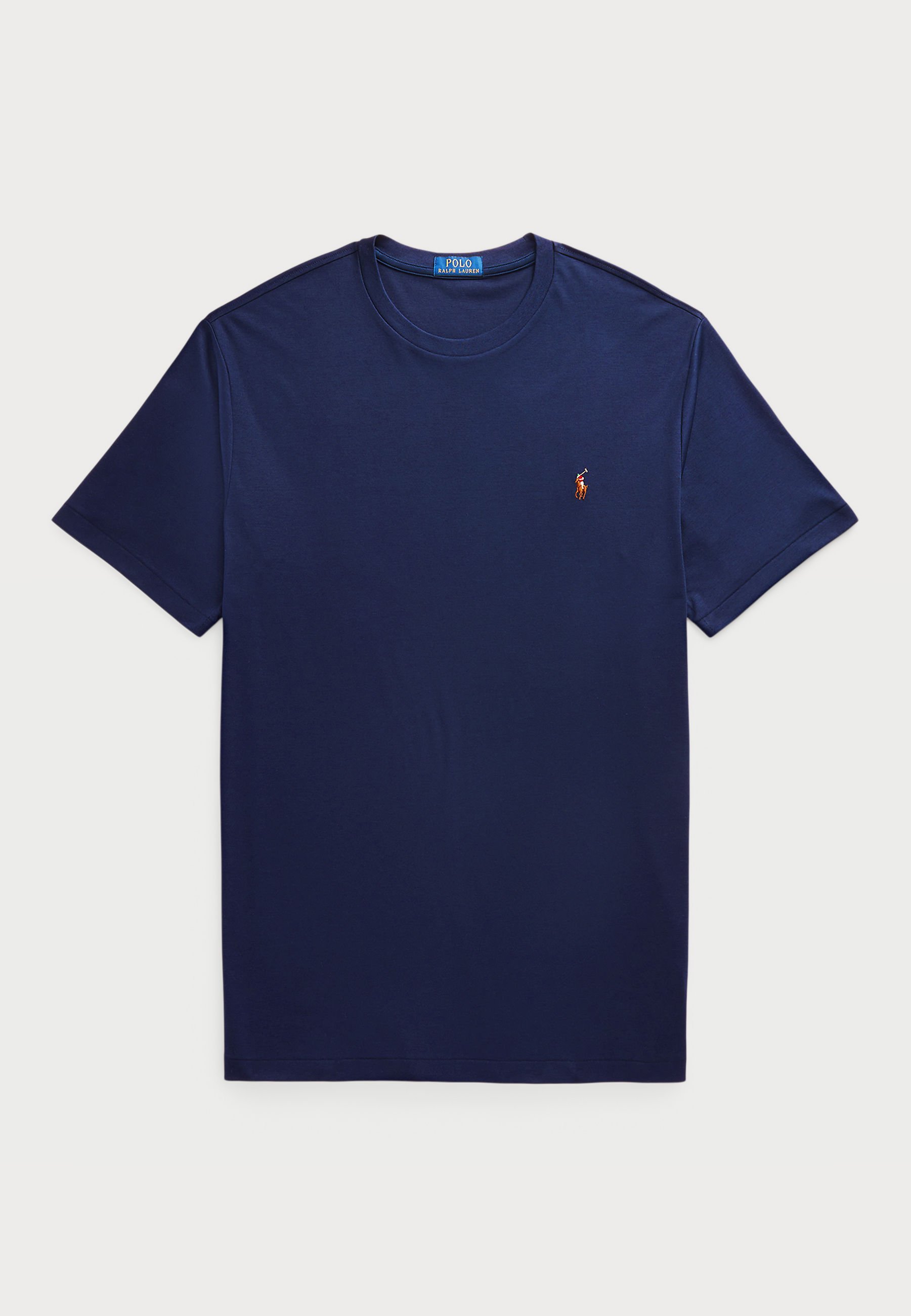 Polo Ralph Lauren Big & Tall T-Shirt aus weicher Baumwolle mit Rundhalsausschnitt – Basic-T-Shirt – edles Marineblau