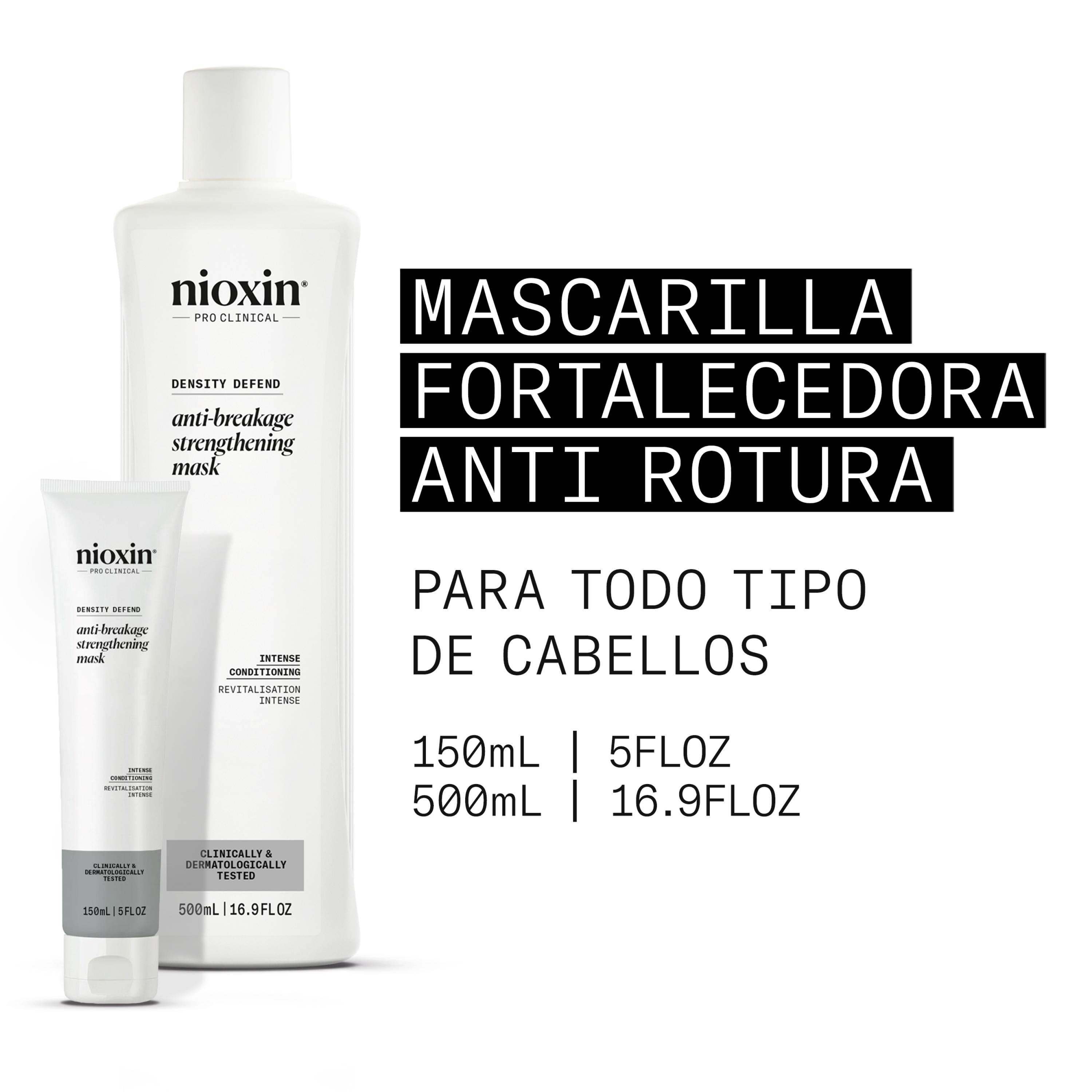 Maska za kosu protiv lomljenja i jačanje Density Defend Maske za kosu