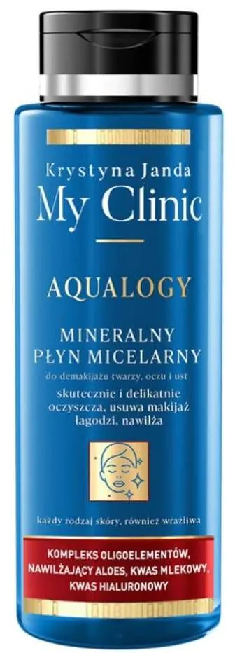 Janda My Clinic Aqualogy Mineralny płyn micelarny