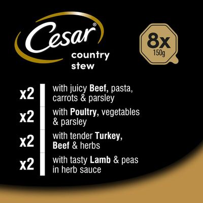 Cesar Country Stuing Mix-pakke