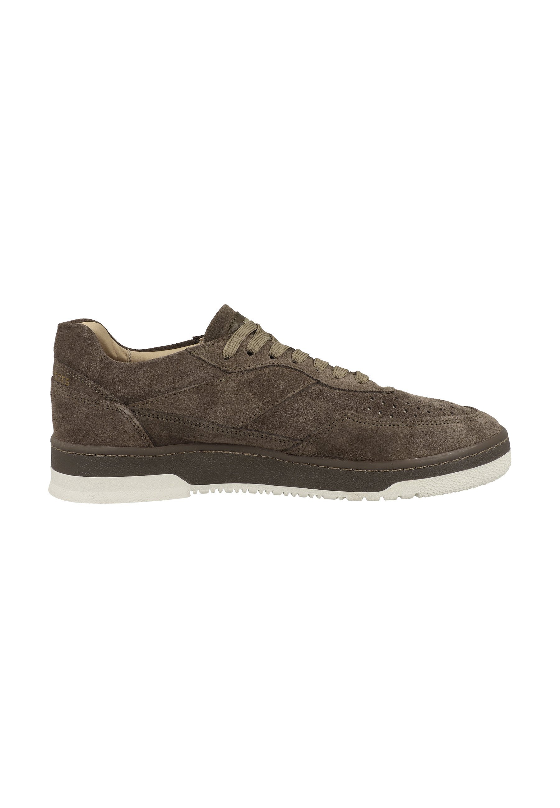 Filling Pieces Sneaker - Wildleder Taupe