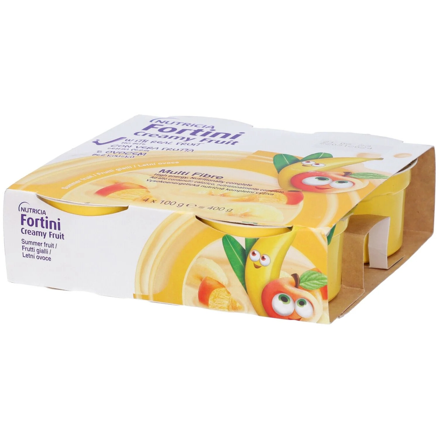 NUTRICIA Fortini kremasto sadje Fr Gi 4 kos
