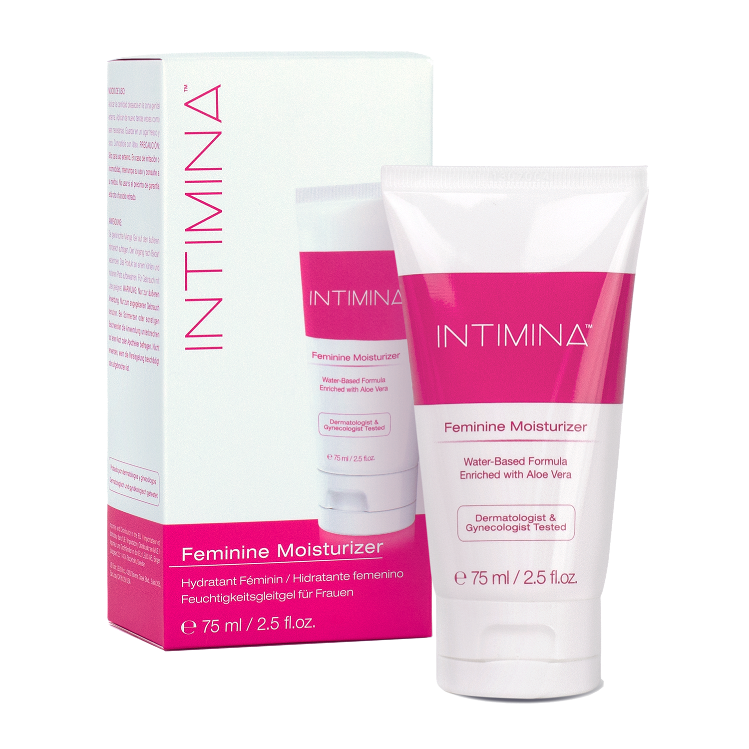 Crème hydratante Intimina pour femmes