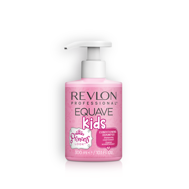 Champú acondicionador hipoalergénico Revlon Equave Kids 2 en 1 para niños, 300 ml.