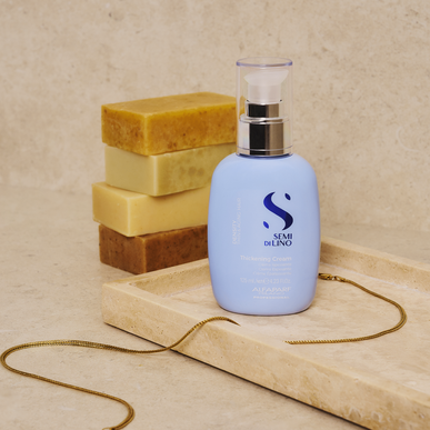 Alfaparf Milano Semi Di Lino Density Thickening Cream heikentyneille hiuksille 125 ml