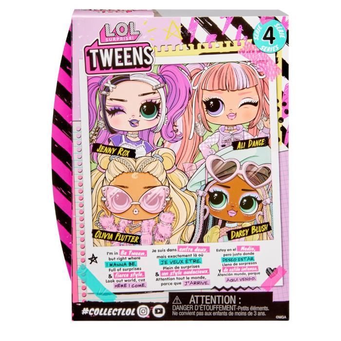 LOL Surprise Tweens S4 Doll - Jenny Rox Doll 17cm - Surprise Accessories