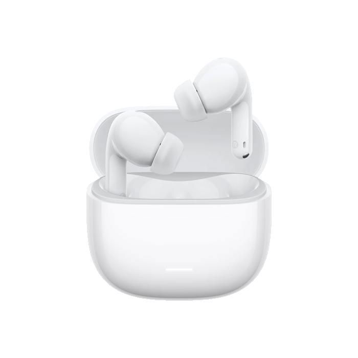 Cuffie in-ear Bluetooth wireless XIAOMI REDMI Buds 8 Lite, con cancellazione attiva del rumore a 42 dB. Colore bianco.