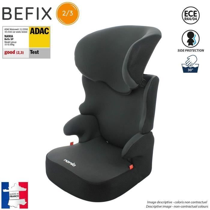 Siège auto enfant avec dossier befix groupe 2-3 (15-36kg)2