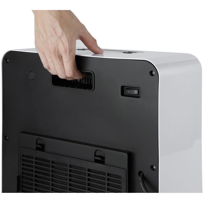Calefactor cerámico - 2500 W - DOMO - DO7344H - 34,8 x 18,3 x 35,2 cm - Blanco