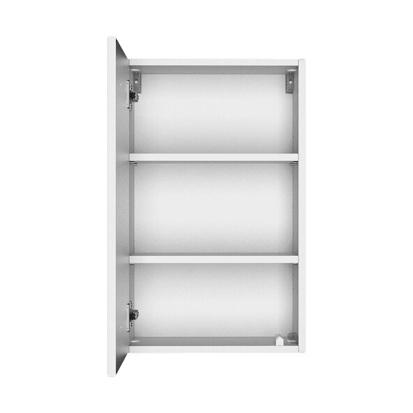 Hängeschrank Bristol, 40 cm, matt weiß/weiß