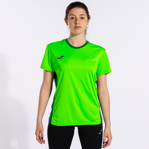 T-shirt à manches courtes Joma Winner II vert fluo