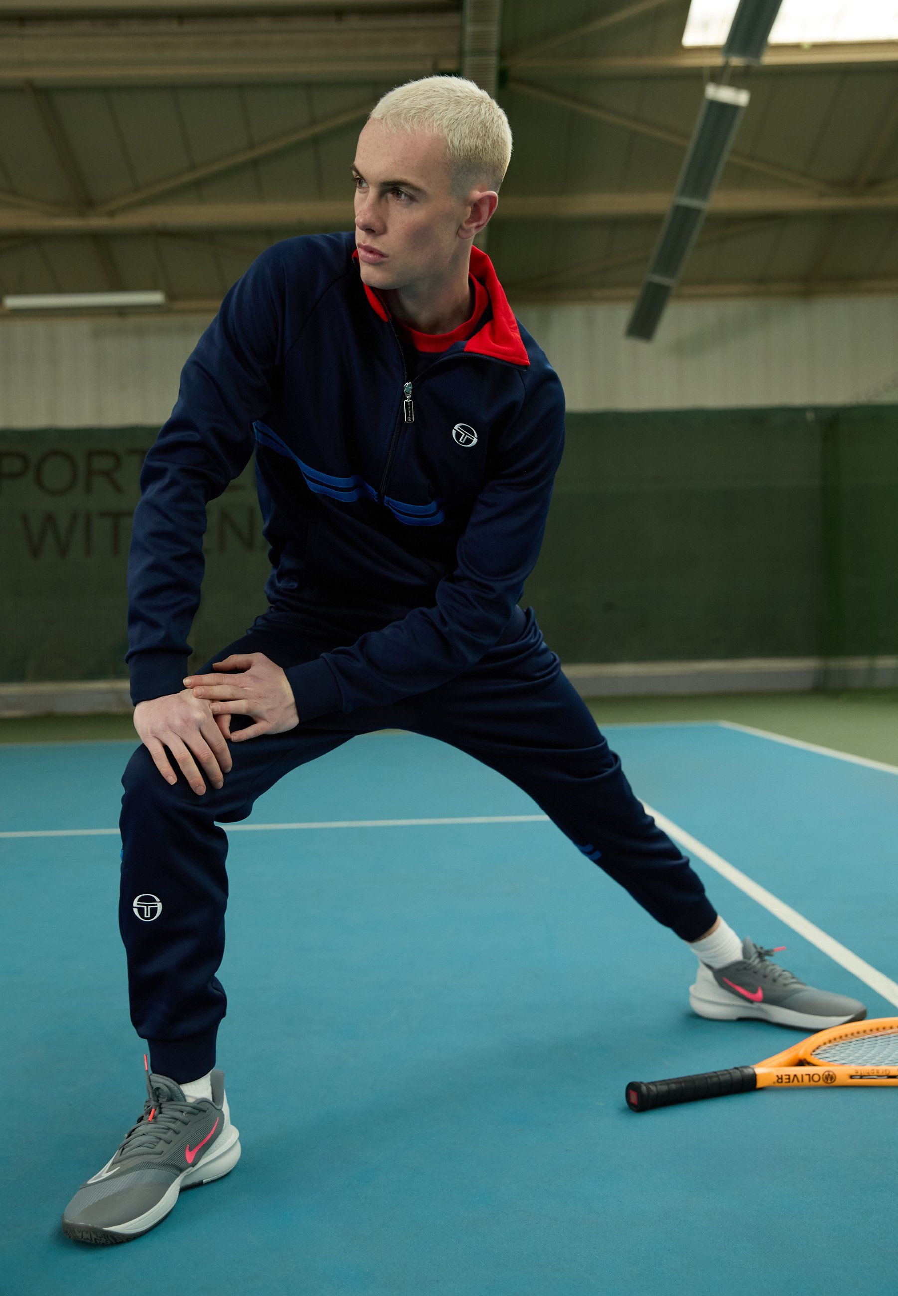 Survêtement Sergio Tacchini DALLAS - Bleu maritime/adrénaline/nautique