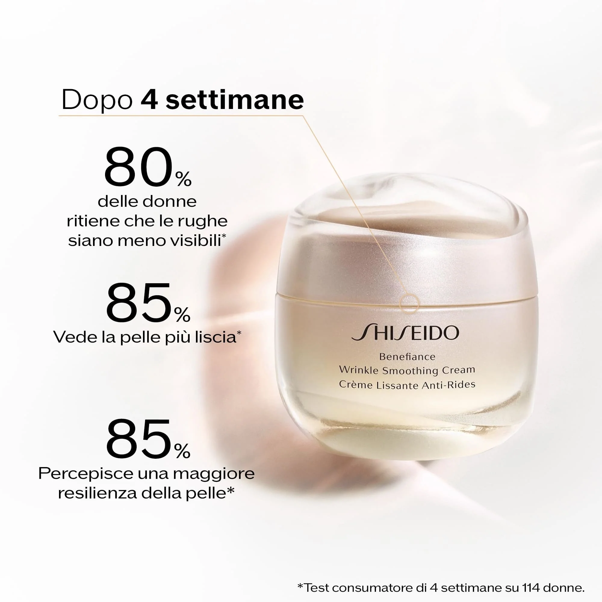 Benefiance Wrinkle Smoothing Cream - Tratt.viso 24 ore antirughe, Tratt.viso 24 ore idratante