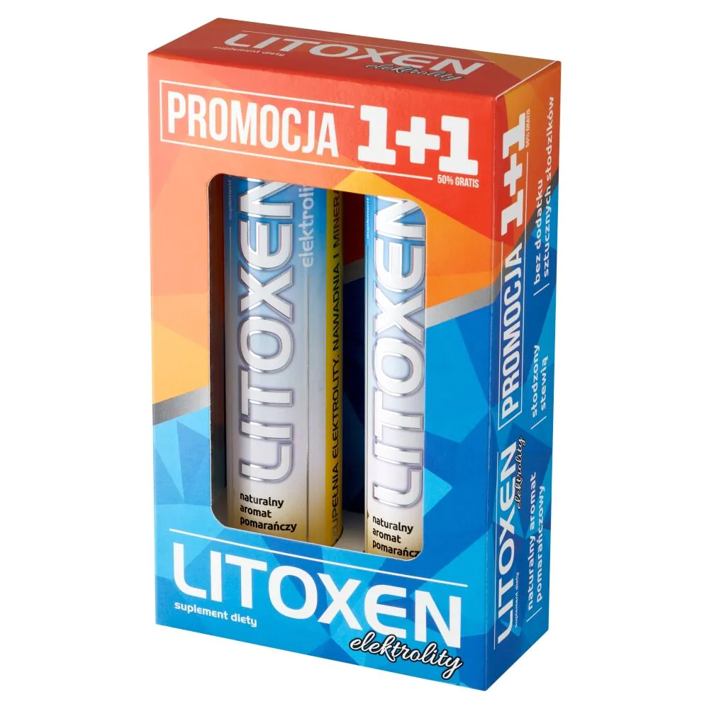 Litoxen 1+1 Zestaw Promocyjny, Tabletki musujące