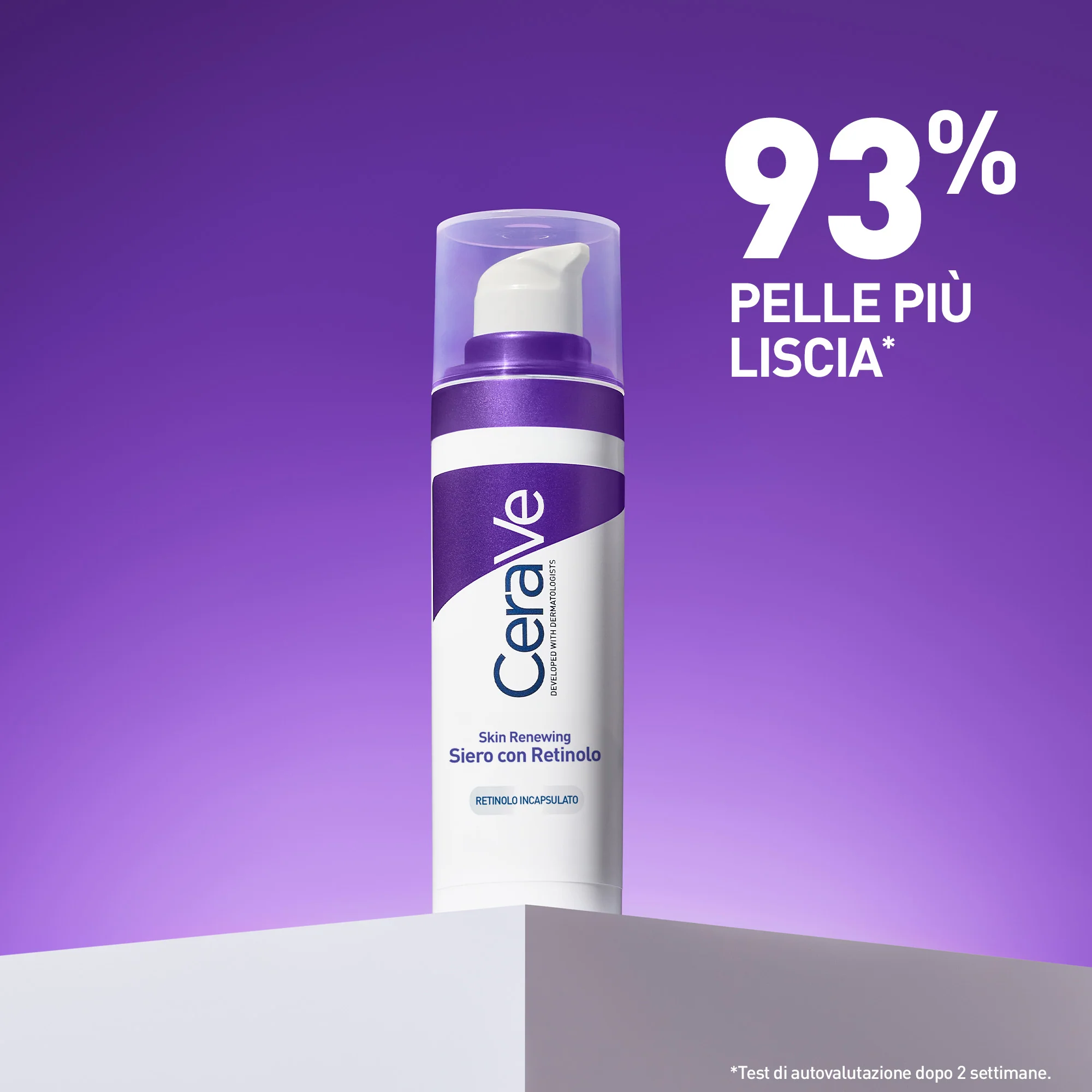 Anti-età Skin Renewing Siero Retinolo - Siero viso antirughe, Siero viso primi segni, Siero viso idratante, Trattamento Rigenerante