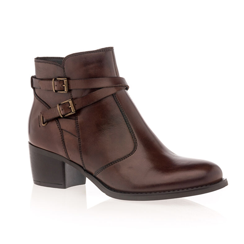 Braune Damenstiefel / Stiefeletten