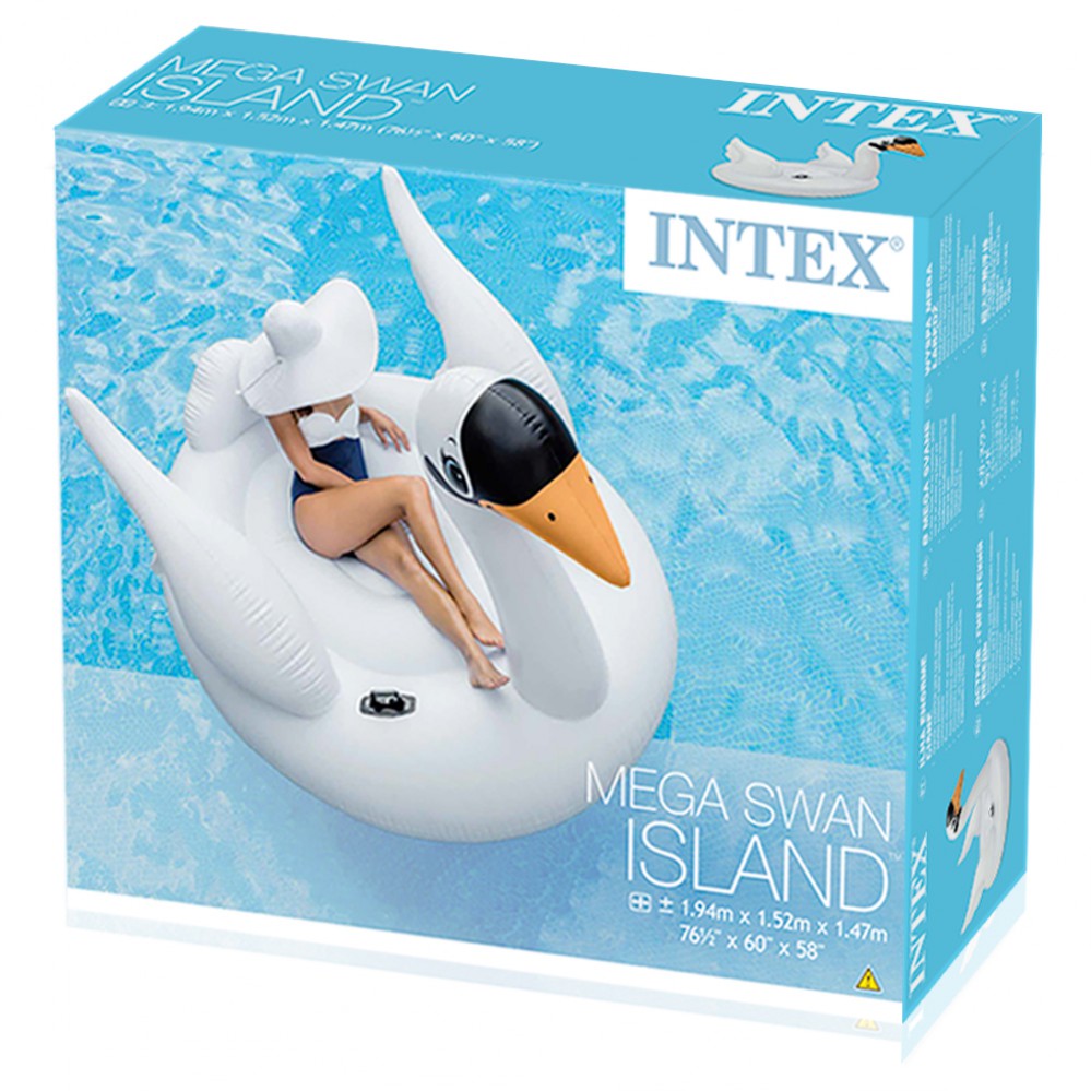  Mega Inflatable Swan 194x152x147 cm