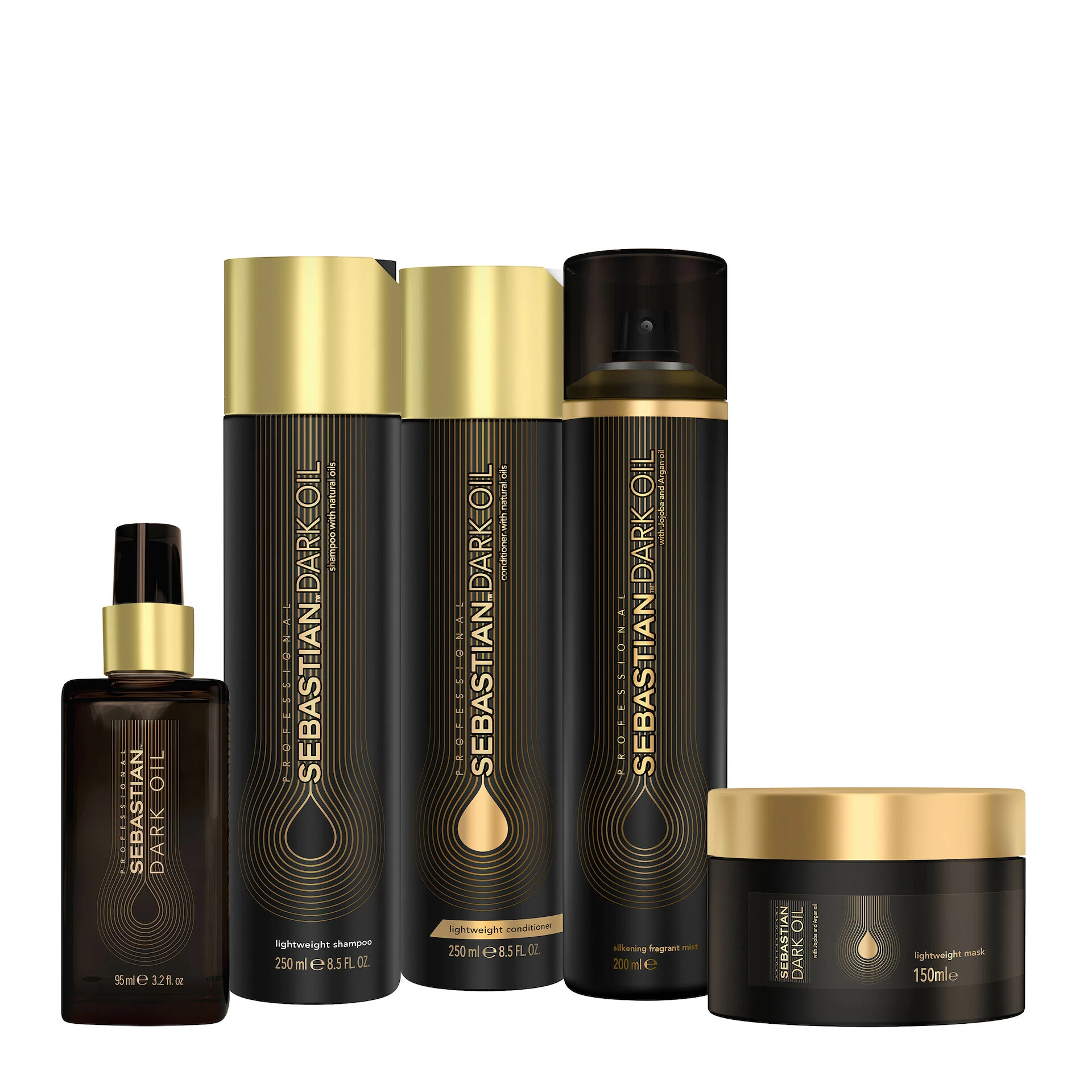 Maska za kosu s tamnim uljem 150 ml - Sebastian Professional