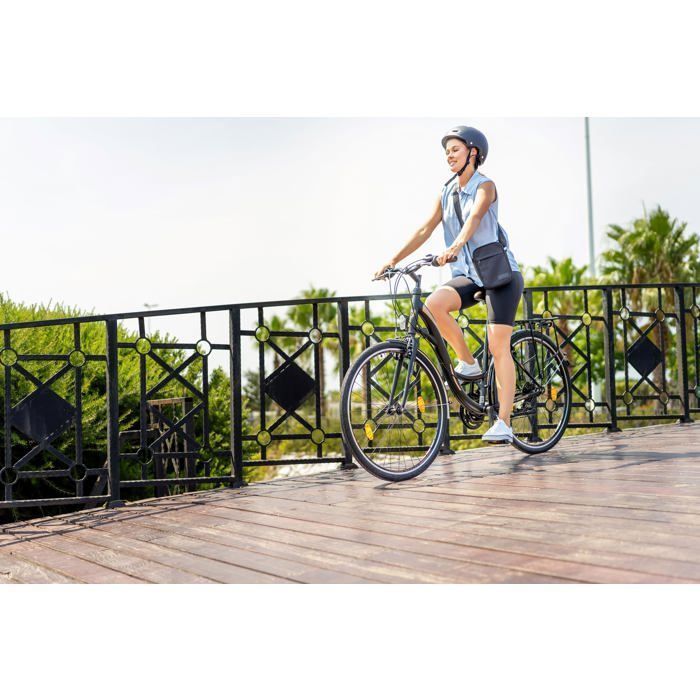 Unicorn Bike Stella Premium City Bike – Comfortable Dutch Bike, (Black 26)